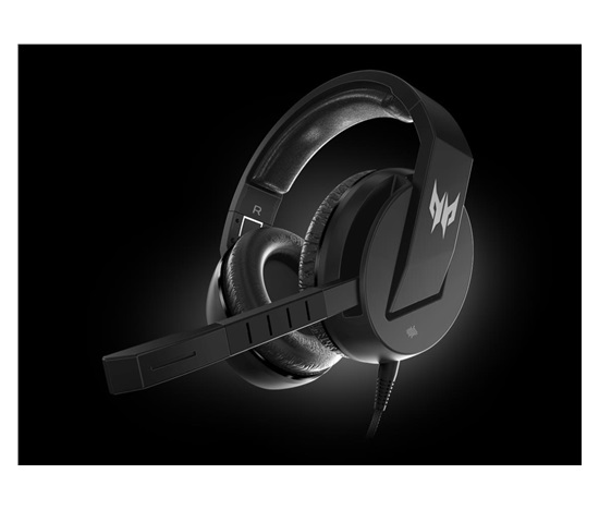 ACER Predator GALEA 311 - herní sluchátka - 3,5mm jack; 50mm měniče; frekvenční rozsah 20Hz-20kHz; impedance 32Ohm ± 15%