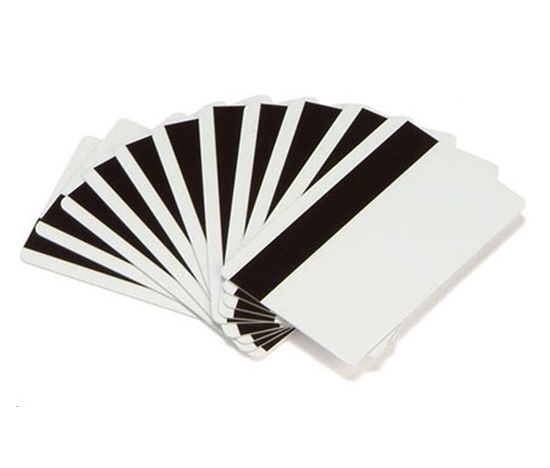 Zebra Plastic card, HiCo, 500pcs.