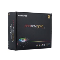 CHIEFTEC zdroj Photon Gold, GDP-750C-RGB, 750W, ATX-12V V.2.3/EPS-12V, PS-2, 14cm RGB fan, >90%