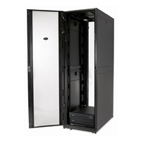 APC NetShelter SX 45U 600mm Wide x 1200mm Deep Enclosure with Sides Black