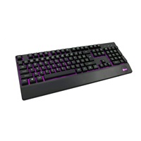 C-TECH Klávesnice KB-104BK, USB, 3 barvy podsvícení, černá, CZ/SK