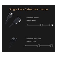 IN WIN Ventilátor Sirius Loop ASL120, RGB, Single pack