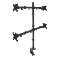 MANHATTAN Stolní držák (univerzální) pro 4 Monitory LCD, 13” až 32”, 8kg
