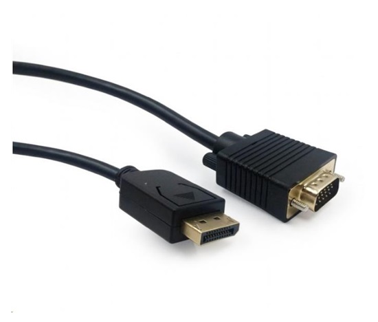 GEMBIRD Kabel DisplayPort na VGA, M/M, 1,8m