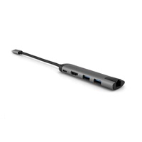 VERBATIM Dokovací stanice USB-C 5v1, 1xHDMI, 1xSB-C, 2xUSB, 1xRJ45, šedá