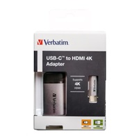 VERBATIM Adapter HUB USB-C to HDMI 4K