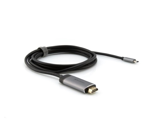 VERBATIM 49144 USB-C™ to HDMI 4K Adapter with 1.5m cable HUB