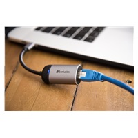 VERBATIM Adapter HUB USB-C to RJ45