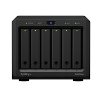 Synology DS620slim DiskStation (2C/CeleronJ3355/2-2,5GHz/2GBRAM/6xSATA/2xUSB3.2/2xGbE)