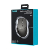 RAPOO myš MT550 Wireless Laser, Multi-mode: 2.4 GHz, Bluetooth 3.0 & 4.0, Black