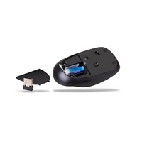 RAPOO set klávesnice+myš 9300M, Wireless Multi-Mode Slim Mouse and Ultra-Slim Keyboard, černá