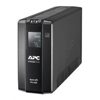APC Back-UPS Pro BR 650VA, 6 Outlets, AVR, LCD Interface (390W)