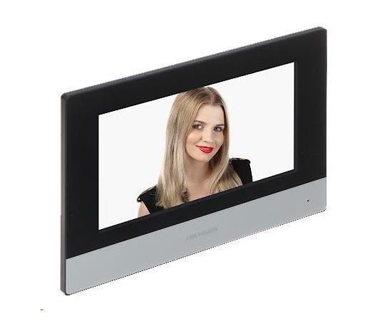 HIKVISION DS-KH6320-WTE1, 7" IP bytový dotykový monitor, Wi-Fi; PoE
