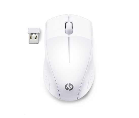 HP myš - 220 Mouse, wireless, white