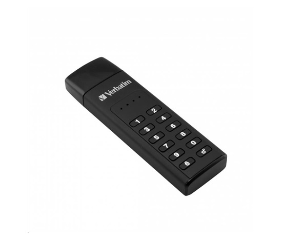 VERBATIM USB 3.0 Drive 128 GB - Keypad Secure (R:160/W:150 MB/s) GDPR