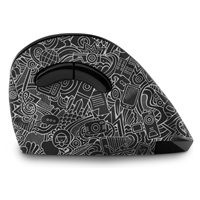 CONNECT IT FOR HEALTH DOODLE ergonomická vertikální myš, (+ 1x AA baterie zdarma), bezdrátová