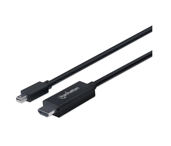 MANHATTAN Kabel Mini DisplayPort na HDMI (4K@60Hz), 1.8m, černý