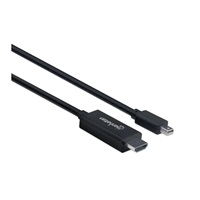 MANHATTAN Kabel Mini DisplayPort na HDMI (4K@60Hz), 1.8m, černý