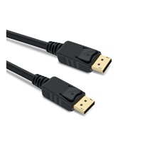 PREMIUMCORD Kabel DisplayPort 1.4 přípojný kabel M/M, zlacené konektory, 1m
