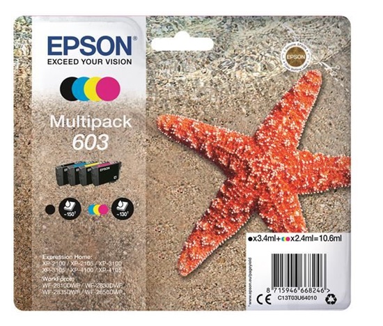 EPSON ink Multipack "Hvězdice" 4-colours 603 Ink