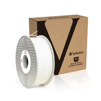 VERBATIM 3D Printer Filament ABS 1.75mm, 404m, 1kg white