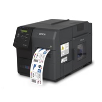 Epson ColorWorks C7500, cutter, disp., USB, Ethernet, black