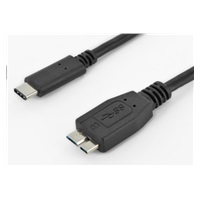 PremiumCord Kabel USB 3.1 konektor C/male - USB 3.0 konektor Micro-B/male, 1m