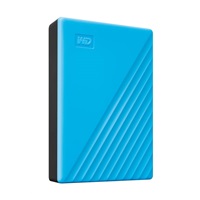 WD My Passport Portable 4TB, Externí HDD, USB 3.0, modrá