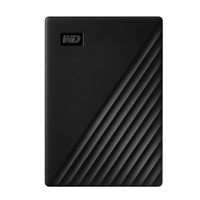 WD My Passport Portable 2TB, Externí HDD, USB 3.0, černá