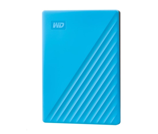 WD My Passport Portable 2TB, Externí HDD, USB 3.0, modrá