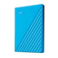 WD My Passport Portable 2TB, Externí HDD, USB 3.0, modrá