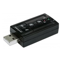 MANHATTAN Hi-Speed USB 3D 7.1 Sound Adapter