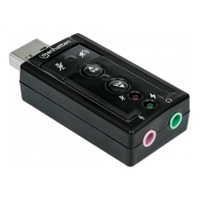 MANHATTAN Hi-Speed USB 3D 7.1 Sound Adapter