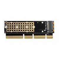 AXAGON PCEM2-1U, PCIe x16/x8/x4 - M.2 NVMe M-key slot adaptér, 1U