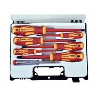 Extol Premium (53087) šroubováky elektrikářské se zkoušečkou, sada 7ks, 3x(-),3x(PH), CrV