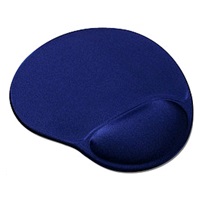 CONNECT IT Podložka pod myš gelová (tmavě modrá, ergonomická)