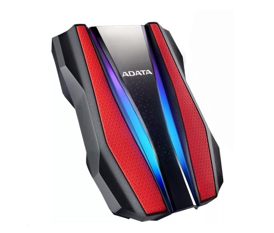 ADATA Externí HDD 2TB 2,5" USB 3.2 HD770G, červená