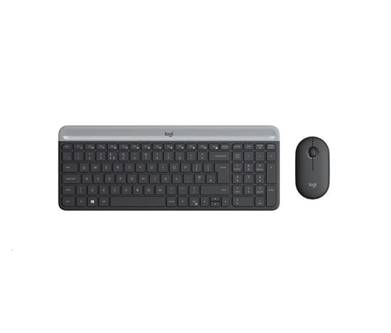 Logitech Wireless Desktop MK470, CZ/SK, Black