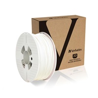 VERBATIM 3D Printer Filament PLA 2.85mm, 126m, 1kg white (OLD model 55277)
