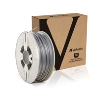 VERBATIM 3D Printer Filament PLA 2.85mm, 126m, 1kg silver (OLD model 55283)