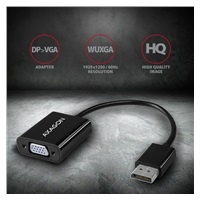 AXAGON RVD-VGN, DisplayPort -> VGA redukce / adaptér, FullHD, 1920*1200