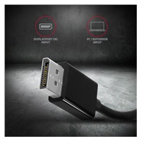 AXAGON RVD-VGN, DisplayPort -> VGA redukce / adaptér, FullHD, 1920*1200