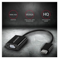 AXAGON RVH-VGN, HDMI -> VGA redukce / adaptér, FullHD, 1920*1200