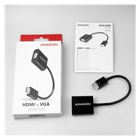 AXAGON RVH-VGN, HDMI -> VGA redukce / adaptér, FullHD, 1920*1200