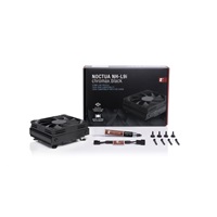 NOCTUA Chladič CPU NH-L9i chromax.black, 1x 92mm, LGA1200, AM4, černá