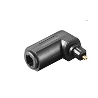 PREMIUMCORD TOS optická redukce zahnutá 90° TOS(M) - TOS(F)