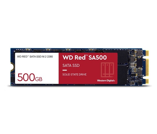 WD RED SSD 3D NAND WDS500G1R0B 500GB M.2 SATA, (R:560, W:530MB/s)
