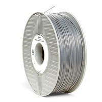 VERBATIM 3D Printer Filament ABS 1.75mm, 404m,1kg silver/metal grey (OLD PN 55016)