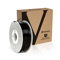 VERBATIM 3D Printer Filament ABS 2.85mm, 152m, 1kg black (OLD PN 55018)