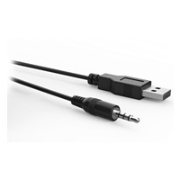 GENIUS repro SP-Q160 Iron Grey, 2.0, 6W, USB napájení, 3,5" jack, černo-šedé